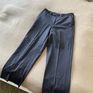 Classic Black Pinstripe Trousers